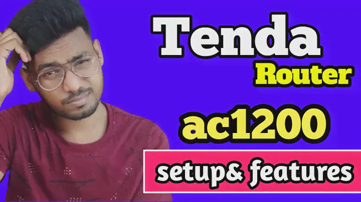 Tenda ac5 v3 ac1200 router setup and features