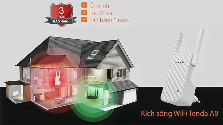 Kích sóng WiFi Tenda A9