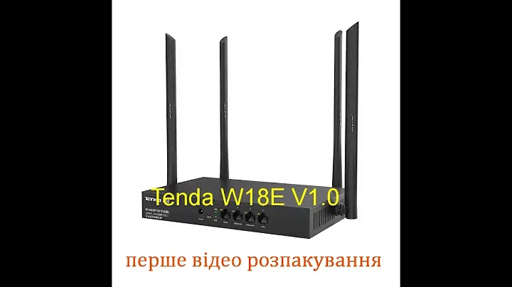 Розпакування: Tenda W18E V1.0. , Килимка для миші. Та біток WINOMO 10 шт. 50 мм PH2 Phillips