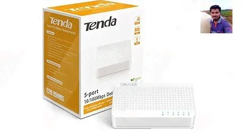 Tenda 5 Port Switch Unboxing