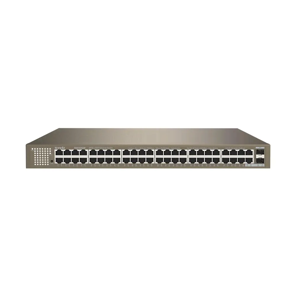 Tenda Коммутатор TEG1050F,48-Портовый гигабитный порт + 2 слота SFP