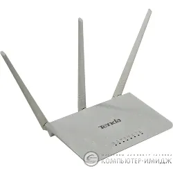 Маршрутизатор TENDA F3 802.11n, до300Мбит/с, 2T2R, LAN: 3х10/100Мбит/с, WAN: 1х10/100Мбит/c, 3 внешние антенны 5дБи