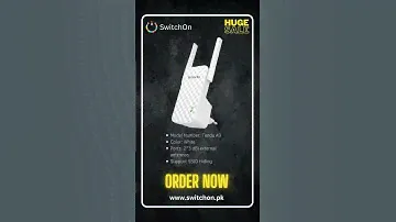 Order now at https://switchon.pk/product/tenda-a9-wireless-n300-universal-range-extender/