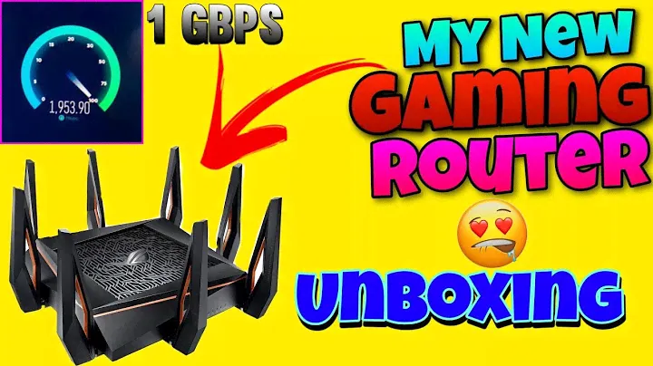 My New Gaming Router Unboxing & Speed Test 🔥Tenda AC5 Router 🤗
